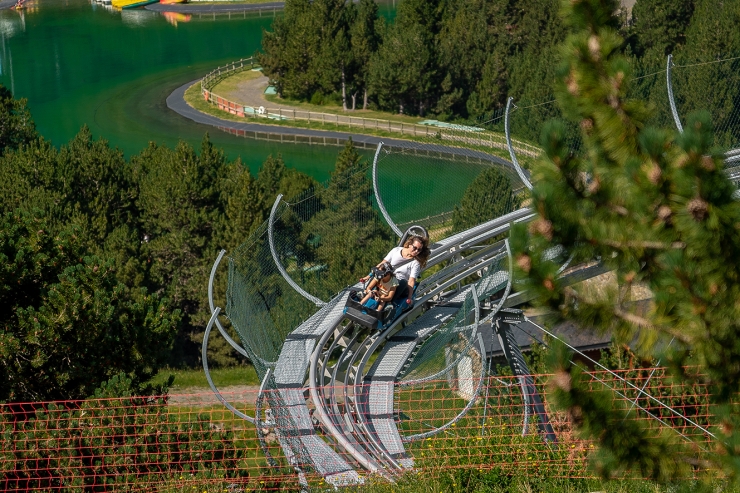 El tobogan de muntanya Magic Gliss.